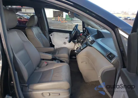 2012 Honda Odyssey Touring/Touring Elite из США, поврежденный, VIN 5FNRL5H93CB006301